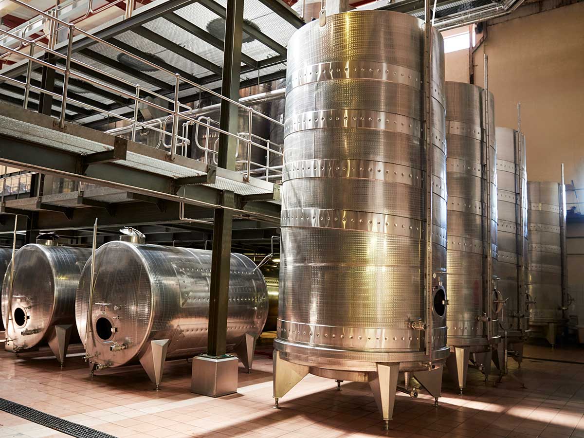 cuves inox pour la vinification