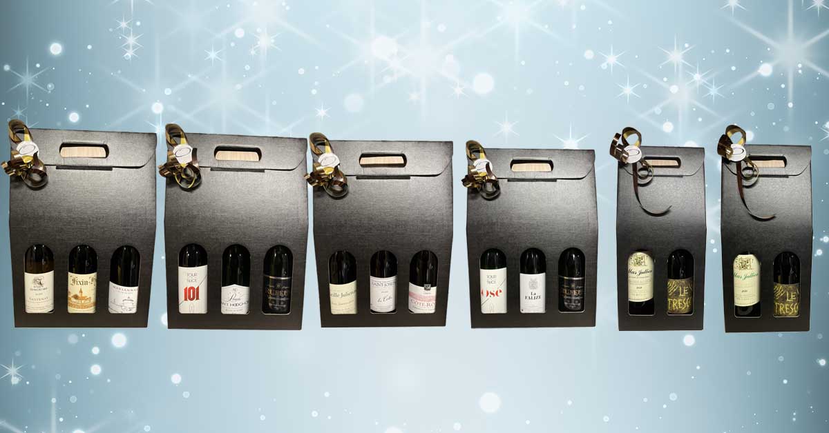 coffret cadeau vin