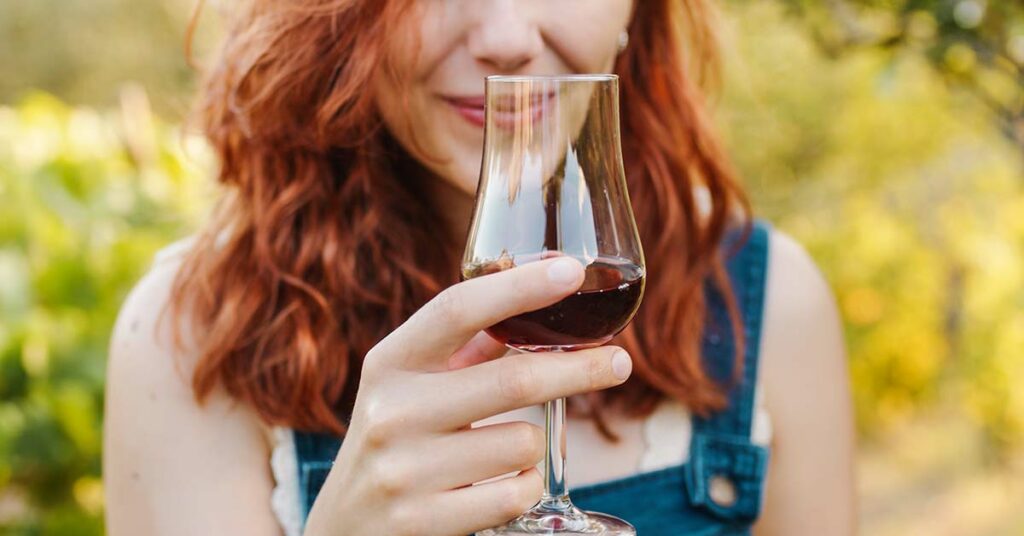 les femmes et le vin