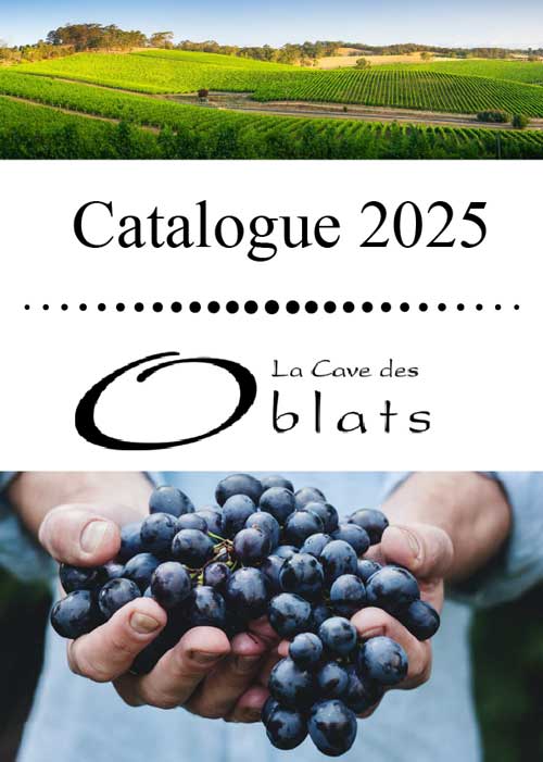 catalogue vins oblats 2025
